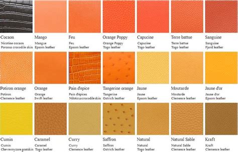 hermes 0l color|hermes orange color guide.